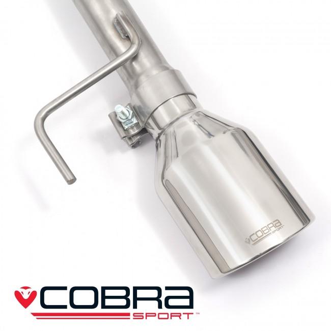 Cobra Sport Vauxhall Corsa D 1.2 & 1.4 (07-14) Venom Box Delete Rear Performance Exhaust - Wayside Performance 