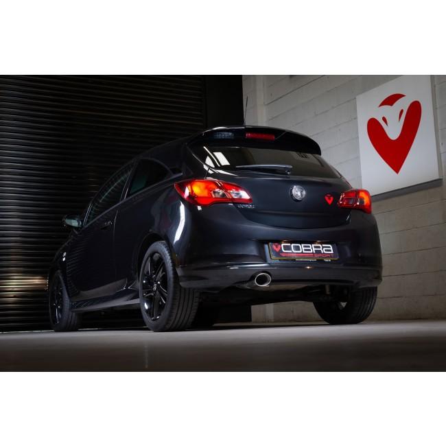 Cobra Sport Vauxhall Corsa E 1.2 N/A (15-19) Venom Box Delete Rear Performance Exhaust - Wayside Performance 