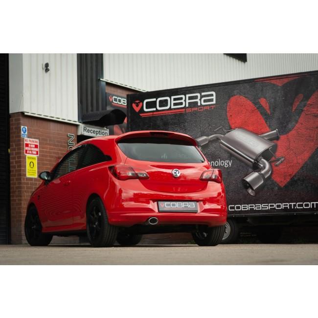 Cobra Sport Vauxhall Corsa E 1.4 N/A (15-19) Venom Box Delete Rear Performance Exhaust - Wayside Performance 