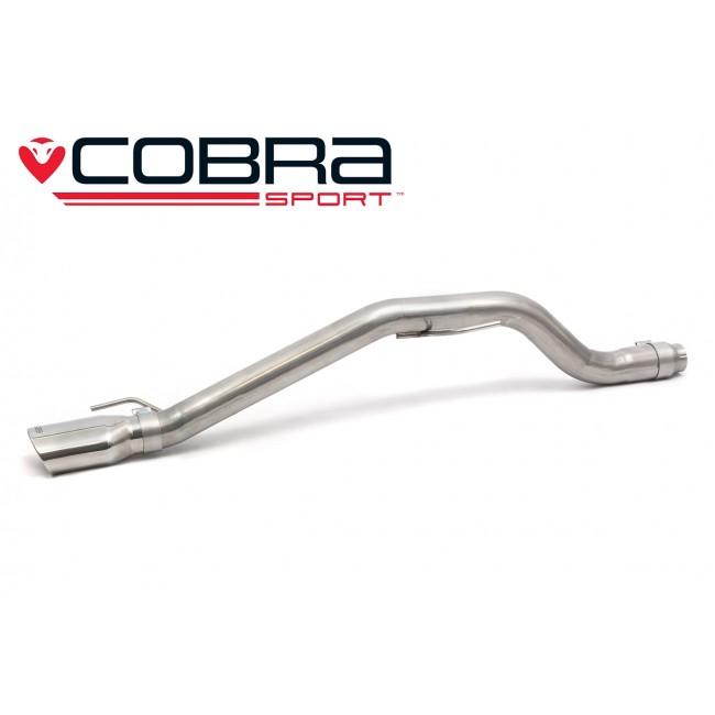 Cobra Sport Vauxhall Corsa E 1.4 N/A (15-19) Venom Box Delete Rear Performance Exhaust - Wayside Performance 