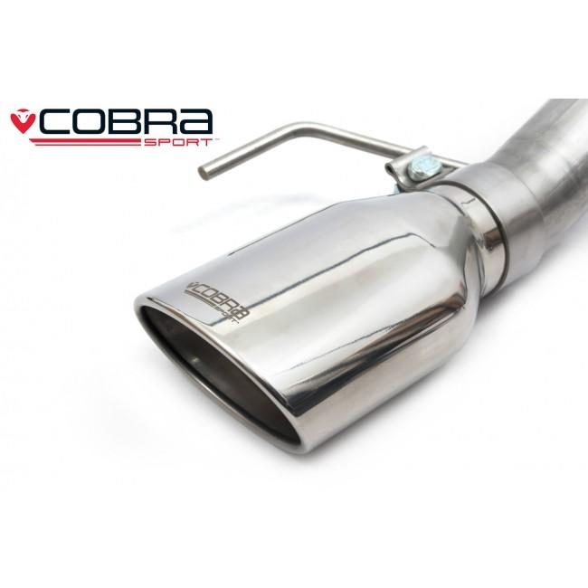 Cobra Sport Vauxhall Corsa E 1.0 Turbo (15-19) Venom Box Delete Rear Performance Exhaust - Wayside Performance 