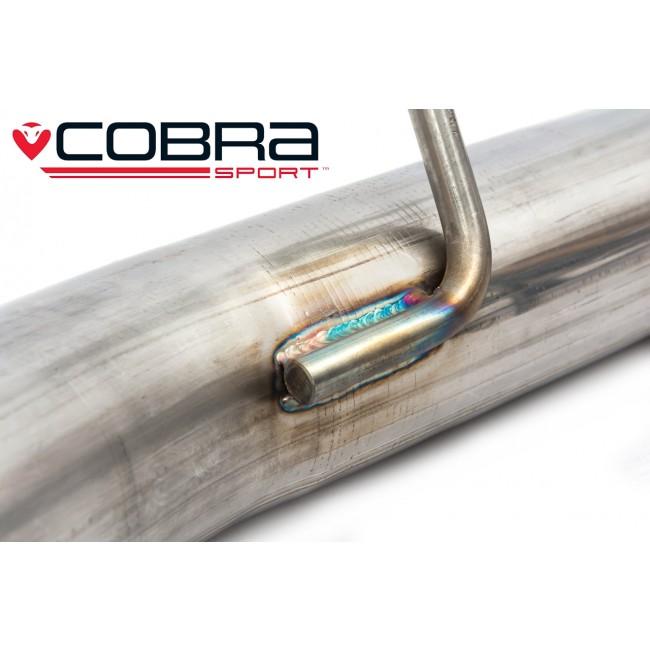 Cobra Sport Vauxhall Corsa E 1.4 Turbo (15-19) Venom Box Delete Rear Performance Exhaust - Wayside Performance 