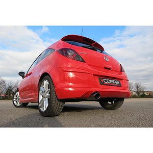 Cobra Sport Vauxhall Corsa D 1.2 & 1.4 (07-14) Rear Box Performance Exhaust - Wayside Performance 
