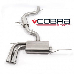 Cobra Sport VW Golf GTI (Mk5) 2.0 T FSI (1K) (04-09) Cat Back Performance Exhaust - Wayside Performance 