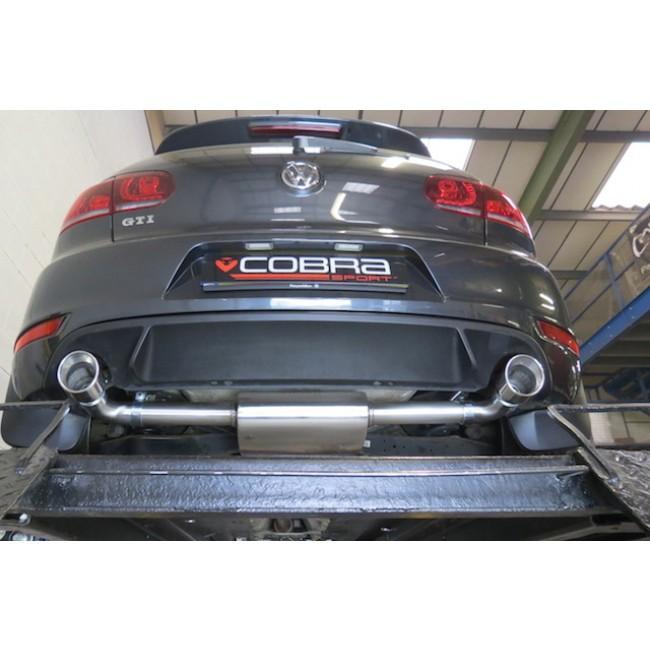 Cobra Sport VW Golf GTI (MK6) 2.0 TSI (5K) (09-12) Turbo Back Performance Exhaust - Wayside Performance 