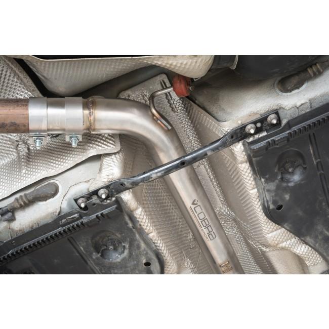 Cobra Sport VW Golf GTI (Mk7.5) 2.0 TSI (5G) (17-20) Resonator Delete Performance Exhaust - Wayside Performance 