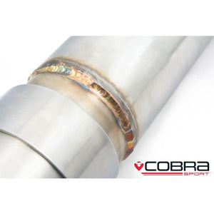 Cobra Sport VW Golf GTI (Mk7) 2.0 TSI (5G) (12-17) Resonator Delete Performance Exhaust - Wayside Performance 