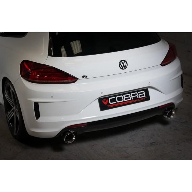 Cobra Sport VW Scirocco R 2.0 TSI (09-18) Venom Box Delete Race Turbo Back Performance Exhaust - Wayside Performance 