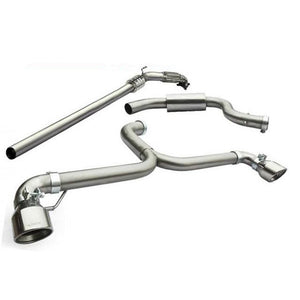 Cobra Sport VW Scirocco R 2.0 TSI (09-18) Venom Box Delete Race Turbo Back Performance Exhaust - Wayside Performance 