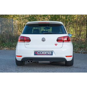 Cobra Sport VW Golf GTD (Mk6) 2.0 TDI (5K) (09-13) Cat Back Performance Exhaust - Wayside Performance 